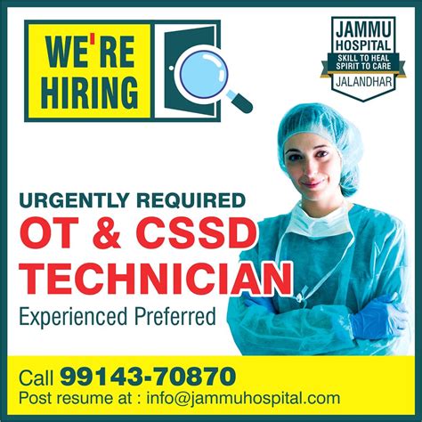 Cssd technician Jobs in Philippines, Job Vacancies .